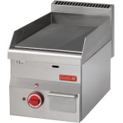 Plancha électrique plaque lisse 600 60/30FTE (3kW) - GASTRO M