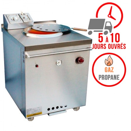 Four Tandoori Gaz propane - 810x910x890mm / SHAAN TANDOORI