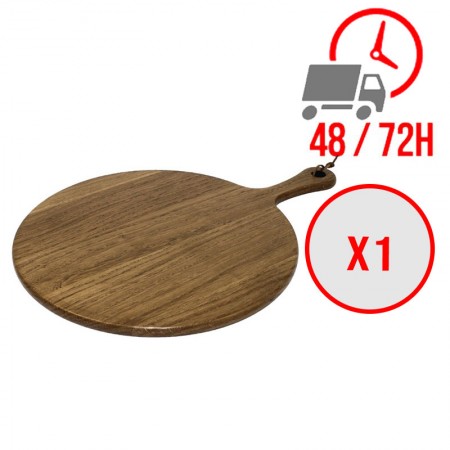 Planche en bois ronde (Ø)330 mm / x1 / Olympia