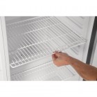 Réfrigérateur blanc 400 L / 1 porte vitrée