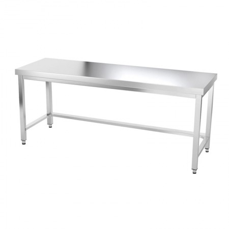 Table inox 1800 x 600 mm avec renfort PREMIUM / GOLDINOX