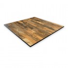 Plateau de table compact 70x70 cm stratifié - Rustique / GOLDINOX