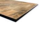Plateau de table compact 70x70 cm stratifié - Rustique / GOLDINOX