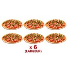 Four à pizza électrique 6 x 30 cm
