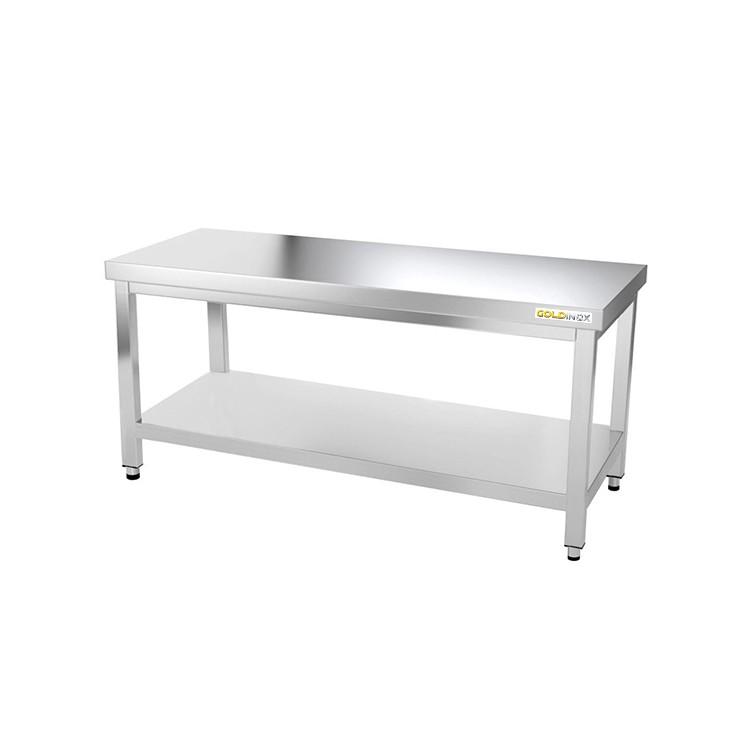 Table inox soubassement 1500 x 600 mm / GOLDINOX