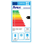 Soubassement réfrigérée 2 Tiroirs / 6 bacs GN1/1