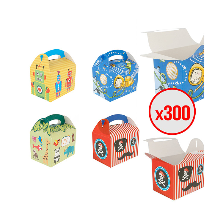 Boîte alimentaire pour menu enfant (x300 pièces)