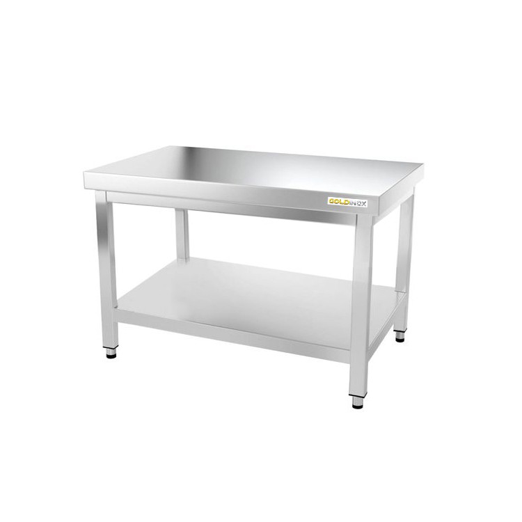 Table inox soubassement 1200 x 800 mm / GOLDINOX 