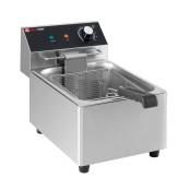 Friteuse électrique à poser professionnelle 6 Litres (230V) IDEAL - GOLDINOX
