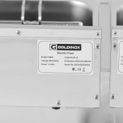 Friteuse électrique à poser professionnelle 8 + 8 Litres (230V) IDEAL - GOLDINOX