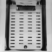 Friteuse électrique à poser professionnelle 10 Litres avec robinet de vidange (230V) IDEAL - GOLDINOX