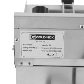 Friteuse électrique à poser professionnelle 10 Litres avec robinet de vidange (230V) IDEAL - GOLDINOX