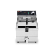 Friteuse électrique à poser professionnelle 13 Litres avec robinet de vidange (230V) IDEAL - GOLDINOX