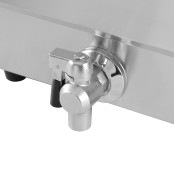 Friteuse électrique à poser professionnelle 13 Litres avec robinet de vidange (230V) IDEAL - GOLDINOX