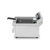 Friteuse électrique à poser professionnelle 13 Litres avec robinet de vidange (230V) IDEAL - GOLDINOX