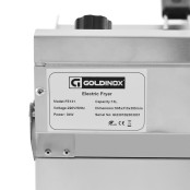 Friteuse électrique à poser professionnelle 13 Litres avec robinet de vidange (230V) IDEAL - GOLDINOX