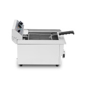 Friteuse électrique à poser professionnelle 13 Litres avec robinet de vidange (230V) IDEAL - GOLDINOX