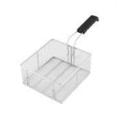 Friteuse électrique à poser professionnelle 16 + 16 Litres avec robinet de vidange (400V) IDEAL - GOLDINOX