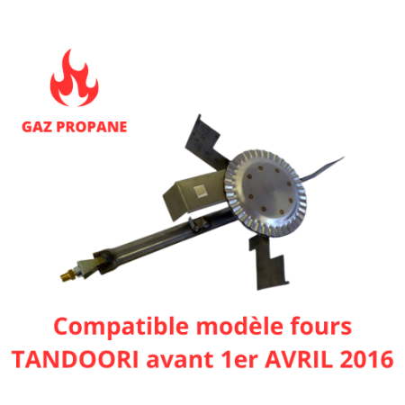 Brûleur gaz propane pour Four Tandoori (AVANT AVRIL 2016) - GOLDINOX