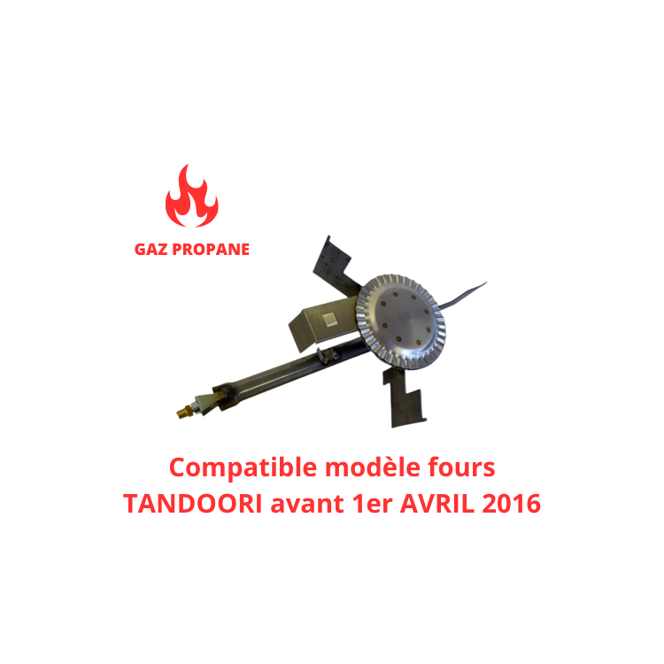 Brûleur gaz propane pour Four Tandoori / SHAAN TANDOORI