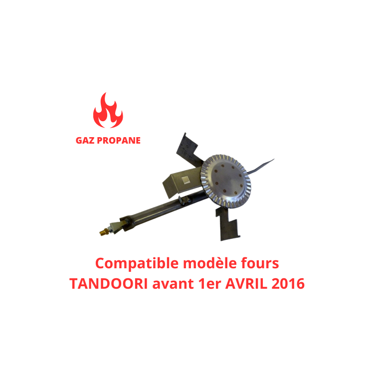 Brûleur gaz propane pour Four Tandoori / GOLDINOX