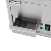 Plancha en acier lisse électrique professionnelle 360x457 mm IDEAL - GOLDINOX