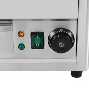 Plancha en acier lisse électrique professionnelle 360x457 mm IDEAL - GOLDINOX