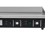 Plancha en acier lisse électrique professionnelle 735x525 mm (400V) IDEAL - GOLDINOX