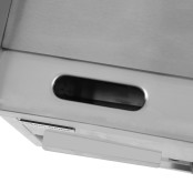 Plancha en acier lisse électrique professionnelle 360x457 mm IDEAL - GOLDINOX