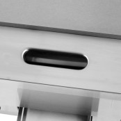 Plancha en acier lisse électrique professionnelle 660x500 mm (400V) IDEAL - GOLDINOX