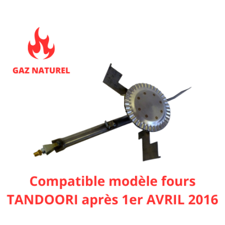 Brûleur gaz naturel pour Four Tandoori (A PARTIR D'AVRIL 2016) - SHAAN TANDOORI