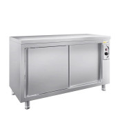 Meuble bas inox chauffant 1400 x 600 mm PREMIUM / GOLDINOX