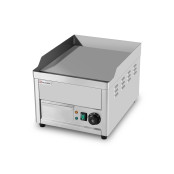 Plancha en acier lisse électrique professionnelle 360x457 mm IDEAL - GOLDINOX