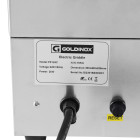 Plaque de cuisson en chrome lisse électrique professionnelle 360 mm - GOLDINOX