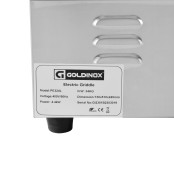 Plancha en acier lisse électrique professionnelle 735x525 mm (400V) IDEAL - GOLDINOX