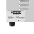 Plaque de cuisson en chrome lisse électrique professionnelle 730 mm - 400V - GOLDINOX