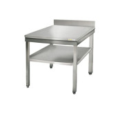 Table inox 600 x 700 mm adossée ECO / GOLDINOX 