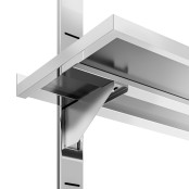 Etagère murale inox 1400 x 300 mm PREMIUM / GOLDINOX 