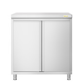 Meuble bas inox 800 x 600 mm PREMIUM / GOLDINOX