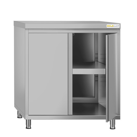 Meuble bas inox 800 x 600 mm ECO / GOLDINOX