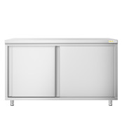 Meuble bas inox 1500 x 600 mm PREMIUM / GOLDINOX