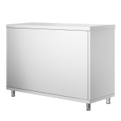 Meuble bas inox 1000 x 700 mm PREMIUM / GOLDINOX