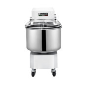 Pétrin à pâte 50 Litres sur roulettes 2 vitesses avec tête et cuve fixe (380V) PREMIUM - GOLDINOX