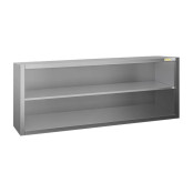 Placard mural inox 1800 x 400 mm / Hauteur 650 mm ouvert ECO / GOLDINOX