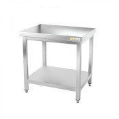 Table inox 500 x 500 mm avec renfort / GOLDINOX | Enlèvement entrepôt