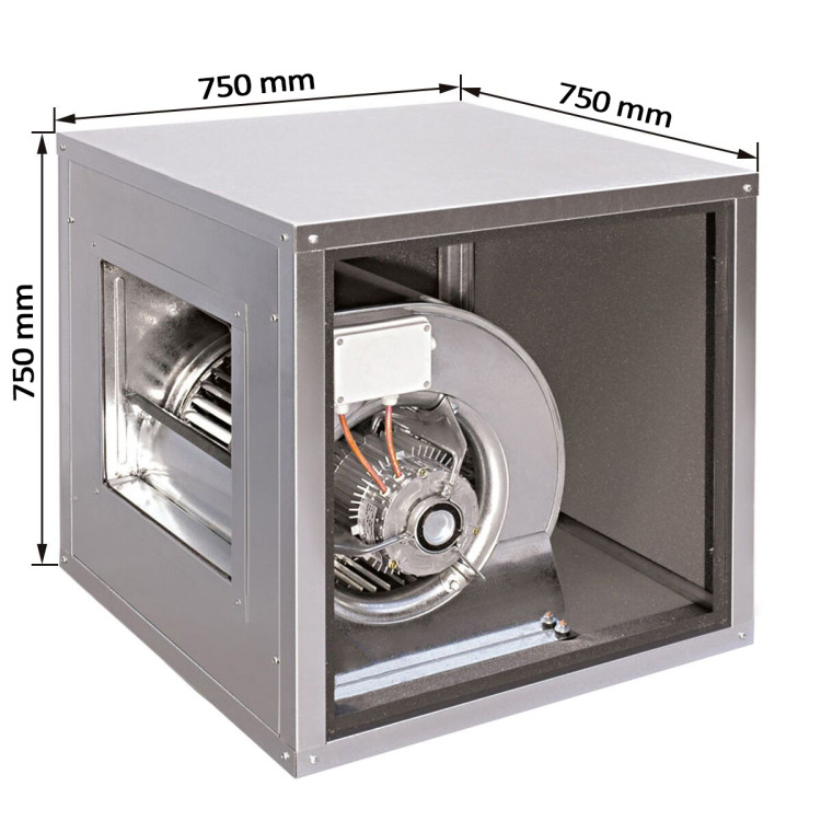 Caisson de ventilation 5000 m³/heure insonorisé PREMIUM - GOLDINOX