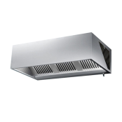 Hotte caisson sans moteur 2900 x 900 x 400 mm avec éclairage, filtre et robinet de vidange PREMIUM / GOLDINOX