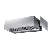 Hotte caisson sans moteur 2900 x 900 x 400 mm avec éclairage, filtre et robinet de vidange PREMIUM / GOLDINOX