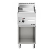 Plaque de cuisson à gaz 400 mm lisse chromée (5,7 kw) à poser PREMIUM / GOLDINOX