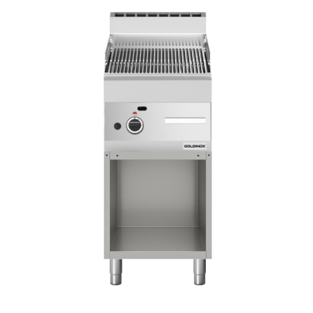 Plaque de cuisson à gaz rainurée (5,7 kw) à poser PREMIUM / GOLDINOX